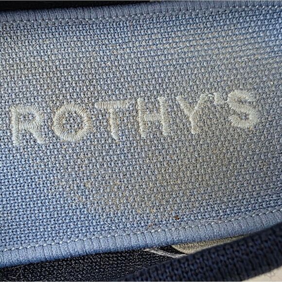 Rothys The Driving Loafer Mens Slip On Shoes Navy Blue Size 12 main image 10